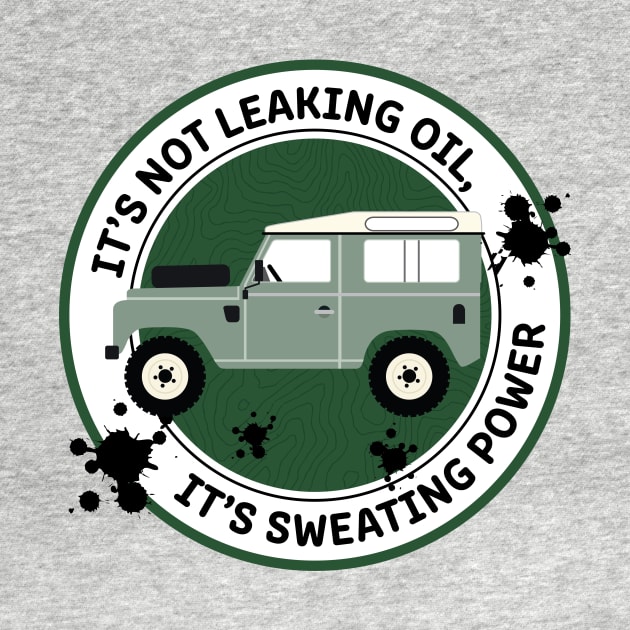 Land Rover--It's not leaking oil, it's sweating power by Mostly About Cars